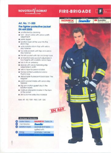 لباس عملیاتی و آتش نشانی Novotex